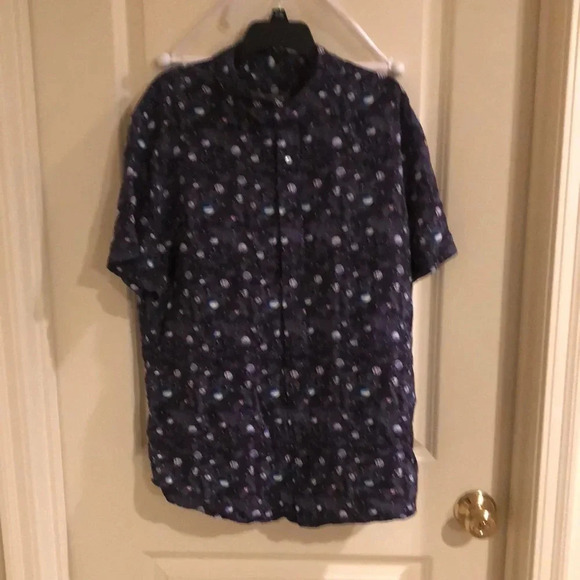 Slate & Stone Moon Solar Space Button Up Shirt Large - Picture 2 of 6